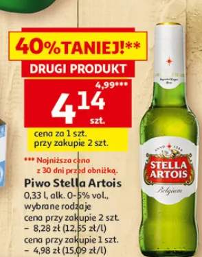 Piwo Stella Artois wybrane rodzaje