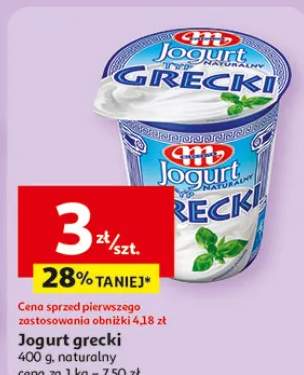 Jogurt grecki naturalny Mlekovita