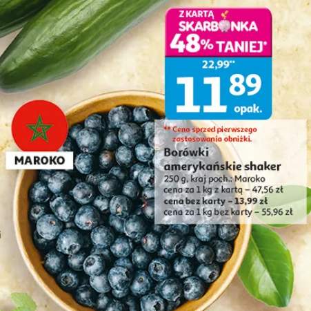 Borówki amerykańskie shaker marokańskie