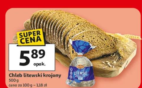 Chleb litewski krojony