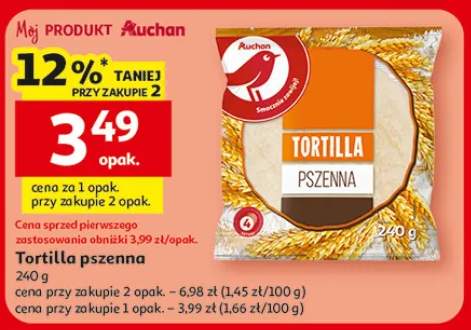 Tortilla pszenna Auchan