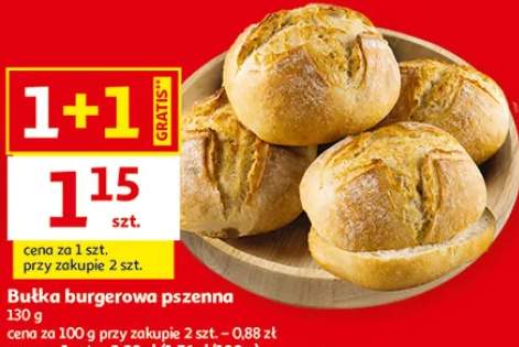 Bułka burgerowa pszenna