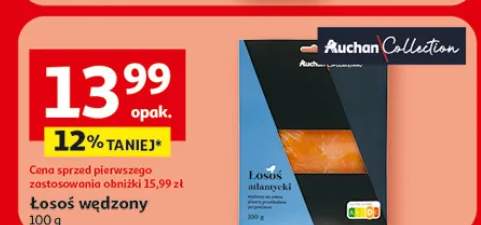 Łosoś wędzony Auchan Collection