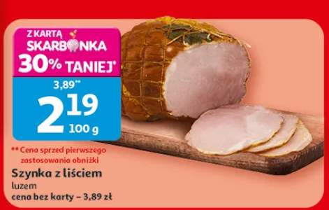 Szynka z liściem luzem JBB Bałdyga