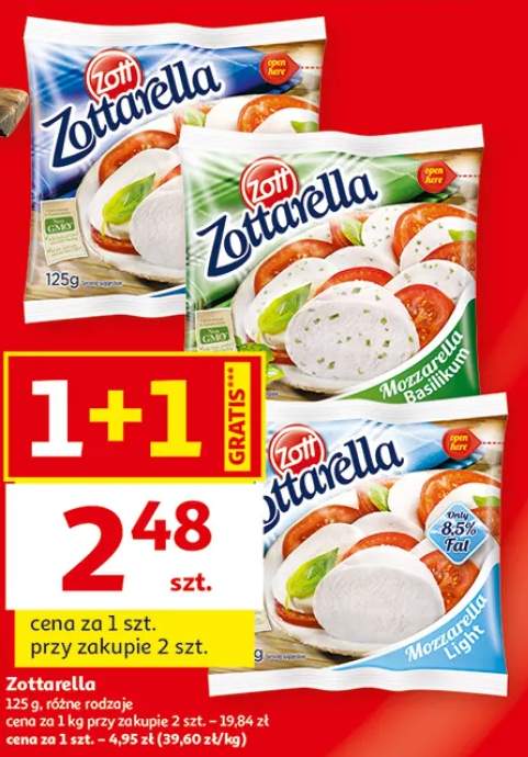 Mozzarella Zottarella Zott