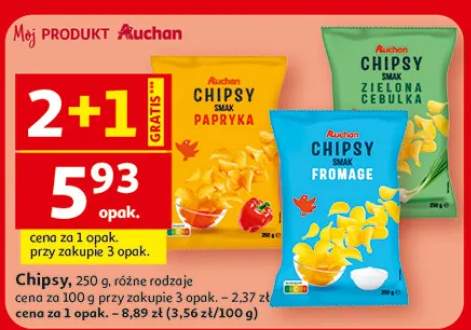 Chipsy Auchan