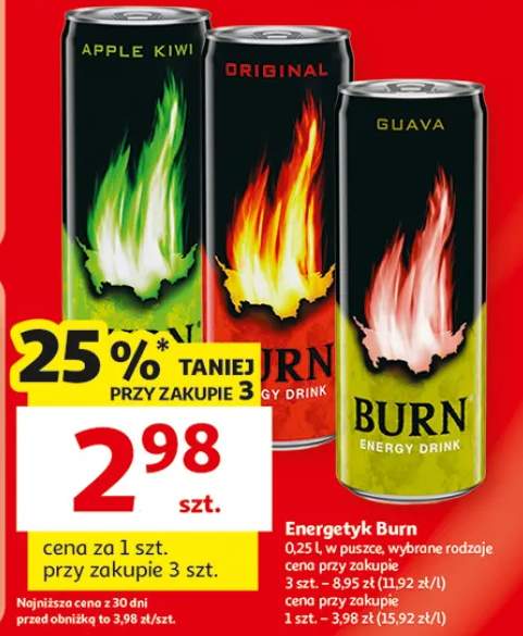 Energetyk Burn Guava