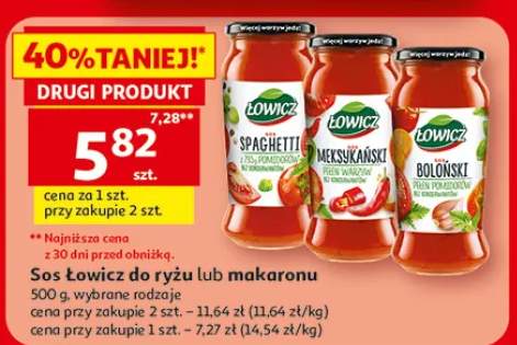 Sos Łowicz do ryżu