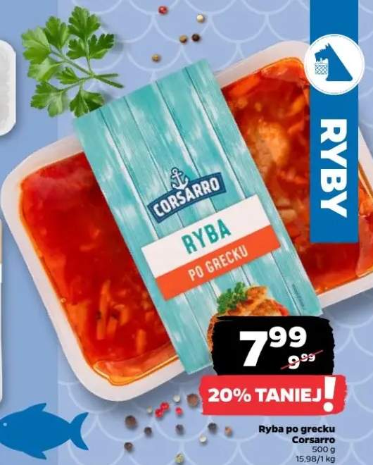 Ryba po grecku Corsarro