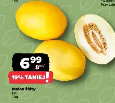 Melon żółty luz