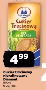 Cukier trzcinowy nierafinowany Diamant