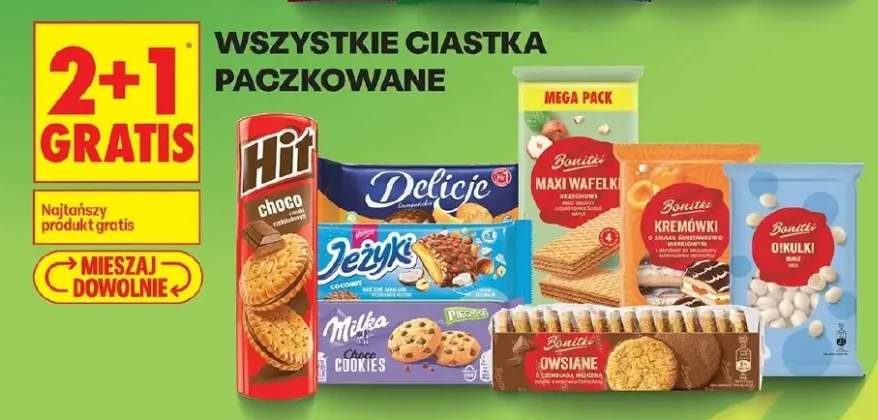 Ciastka paczkowane