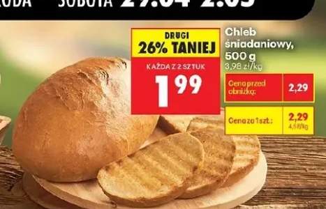 Chleb śniadaniowy