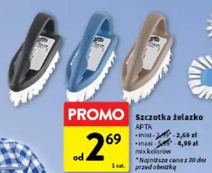 Szczotka żelazko maxi Apta mix kolorów