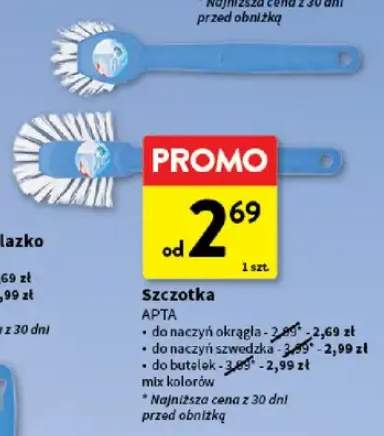 Szczotka do butelek Apta mix kolorów