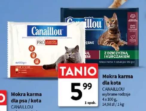 Mokra karma dla psa/kota Canaillou puszka