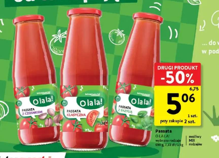 Passata z czosnkiem O la la!