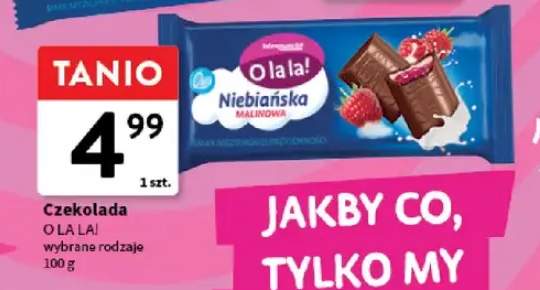 Czekolada Niebiańska malinowa O la la!