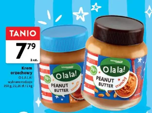 Krem orzechowy Peanut Butter smooth O LA LA!