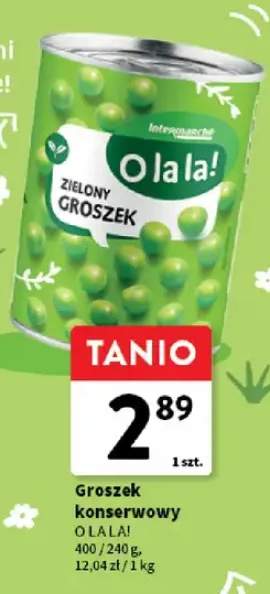Groszek konserwowy zielony O la la!
