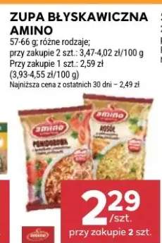 Zupa błyskawiczna Amino rosół