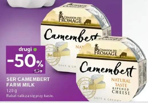 Ser Camembert Chanson Du Fromage Farm Milk Natural Taste