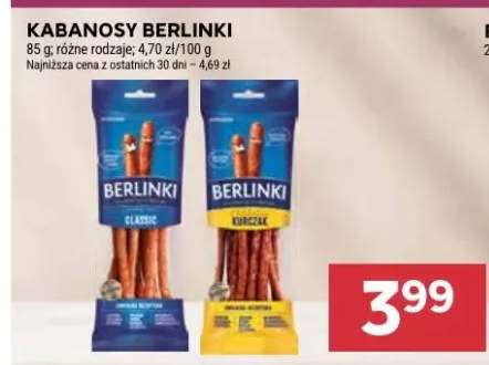Kabanosy Berlinki