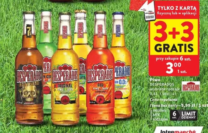 Piwo Desperados wybrane rodzaje