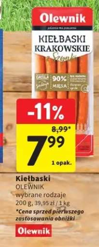 Kiełbaski krakowskie Olewnik