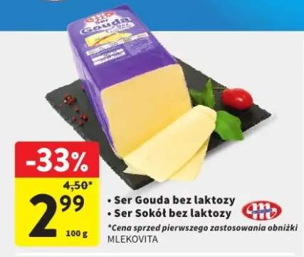 Ser Sokół bez laktozy Mlekovita