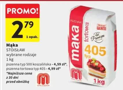 Mąka pszenna tortowa typ 405 Stoisław