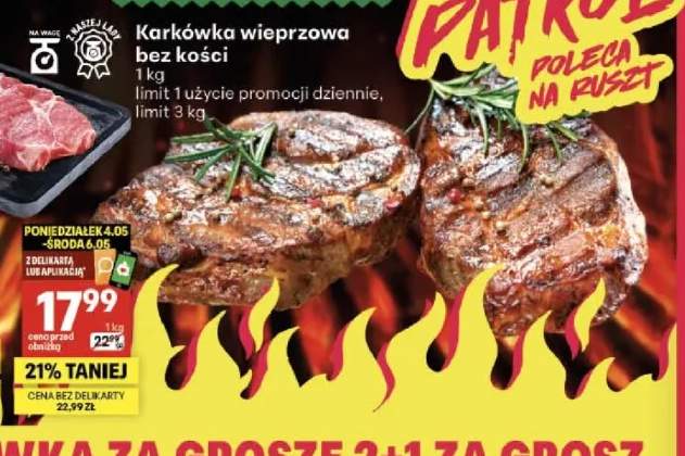 Karkówka wieprzowa bez kości