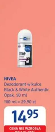Dezodorant w kulce Black & White Authentic Nivea
