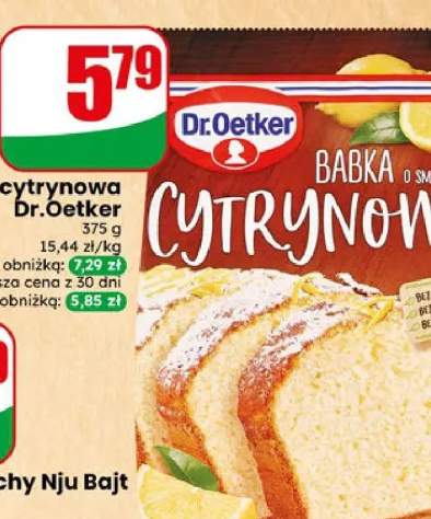 Babka cytrynowa Dr.Oetker