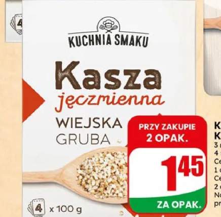 Kasza jęczmienna pęczak Kuchnia Smaku