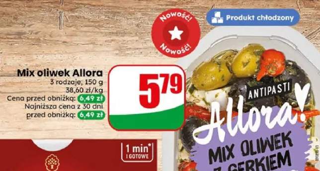Mix oliwek Allora z serkiem i mini papryczkami