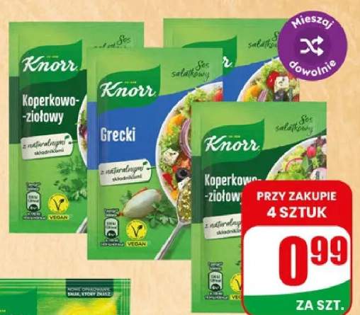 Sos sałatkowy Knorr grecki