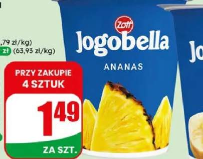 Jogurt Jogobella ananas Zott