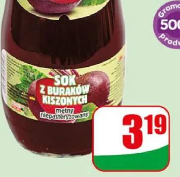 Sok z buraków kiszonych Smak Natury