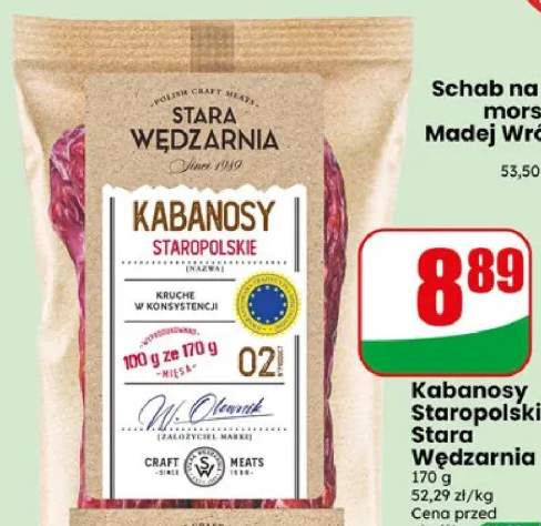 Kabanosy Staropolskie Stara Wędzarnia