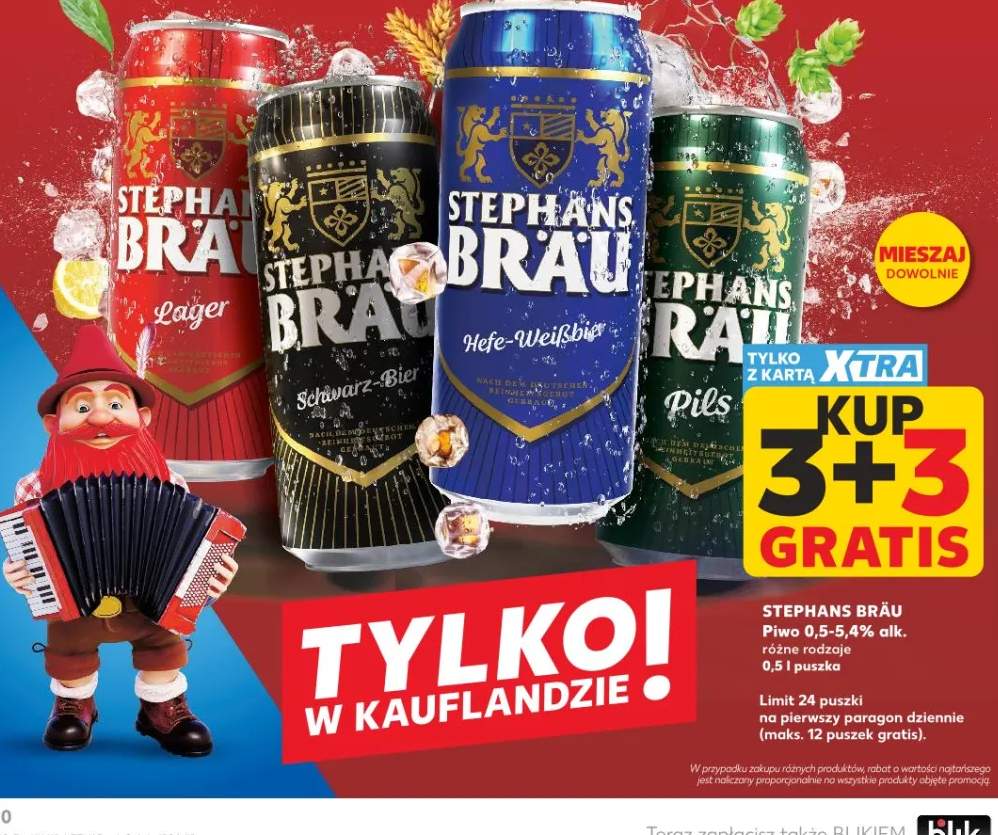 Piwo Stephans Bräu Hefe-Weißbier