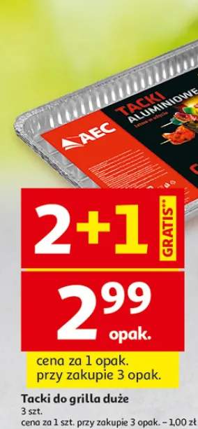 Tacki do grilla duże AEC
