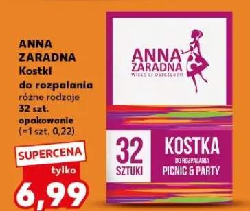 Kostki do rozpalania Anna Zaradna Picnic & Party 32szt.