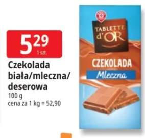 Czekolada biała Tablette d'Or