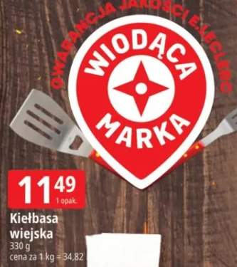 Kiełbasa wiejska Wiodąca Marka