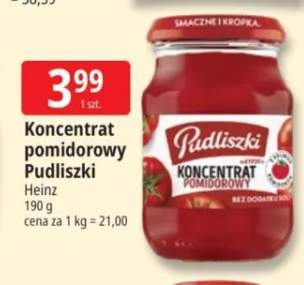 Koncentrat pomidorowy Pudliszki Heinz