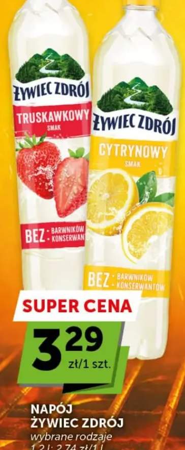 Napój Żywiec Zdrój cytrynowy smak