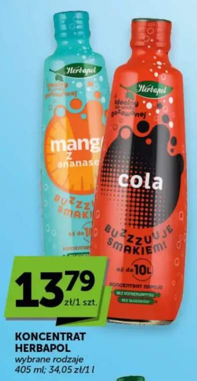 Koncentrat napoju Herbapol mango z ananasem