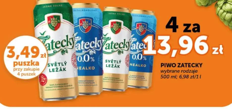 Piwo Zatecky Nealko 0,0%