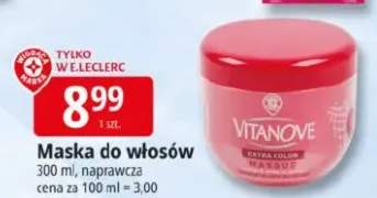 Maska do włosów naprawcza Vitanove